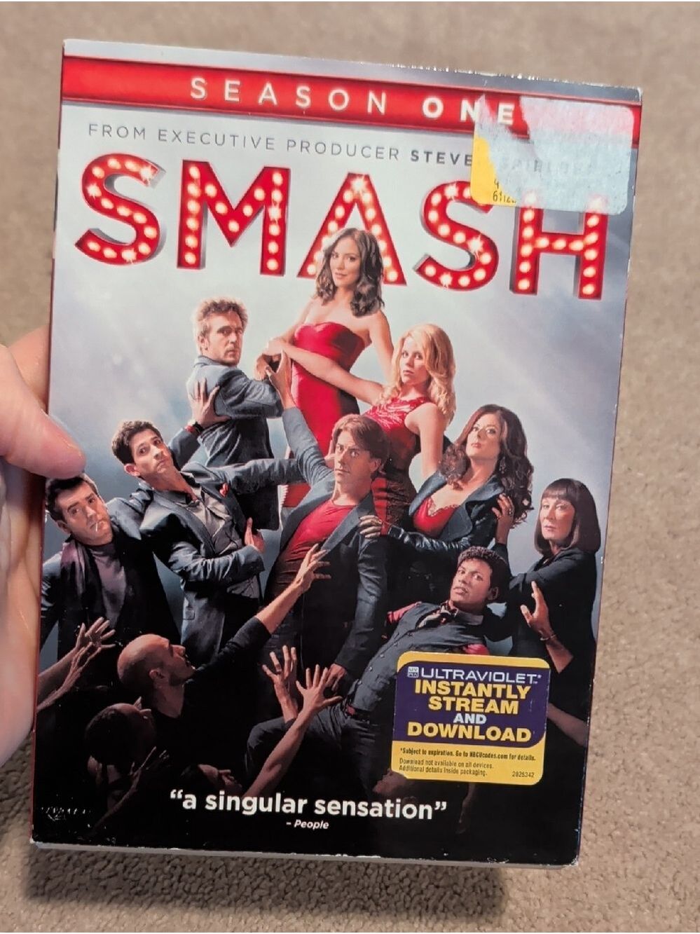 💚 2/$20‎ SMASH Season One DVD - Musical TV Show